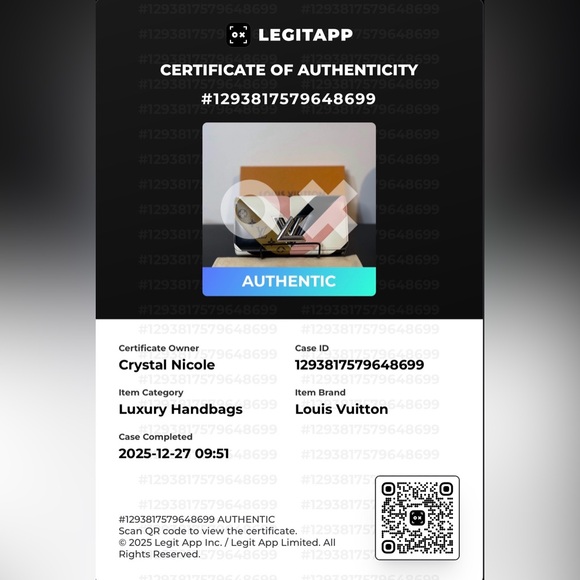 🩷Limited Edition 🩷2017 Louis Vuitton Twist Lock Neapolitan Wallet w COA - Picture 14 of 14